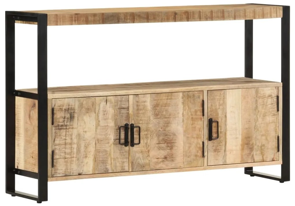 vidaXL Βοηθητικό Ντουλάπι 120 x 30 x 75 εκ. από Μασίφ Ξύλο Μάνγκο