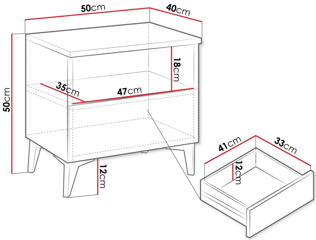Βοηθητικό τραπεζάκι Aurora-Leuko Gualistero