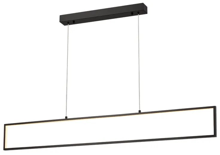 Φωτιστικό Οροφής LED Aca Aelia PN30LEDPBK Black Matt