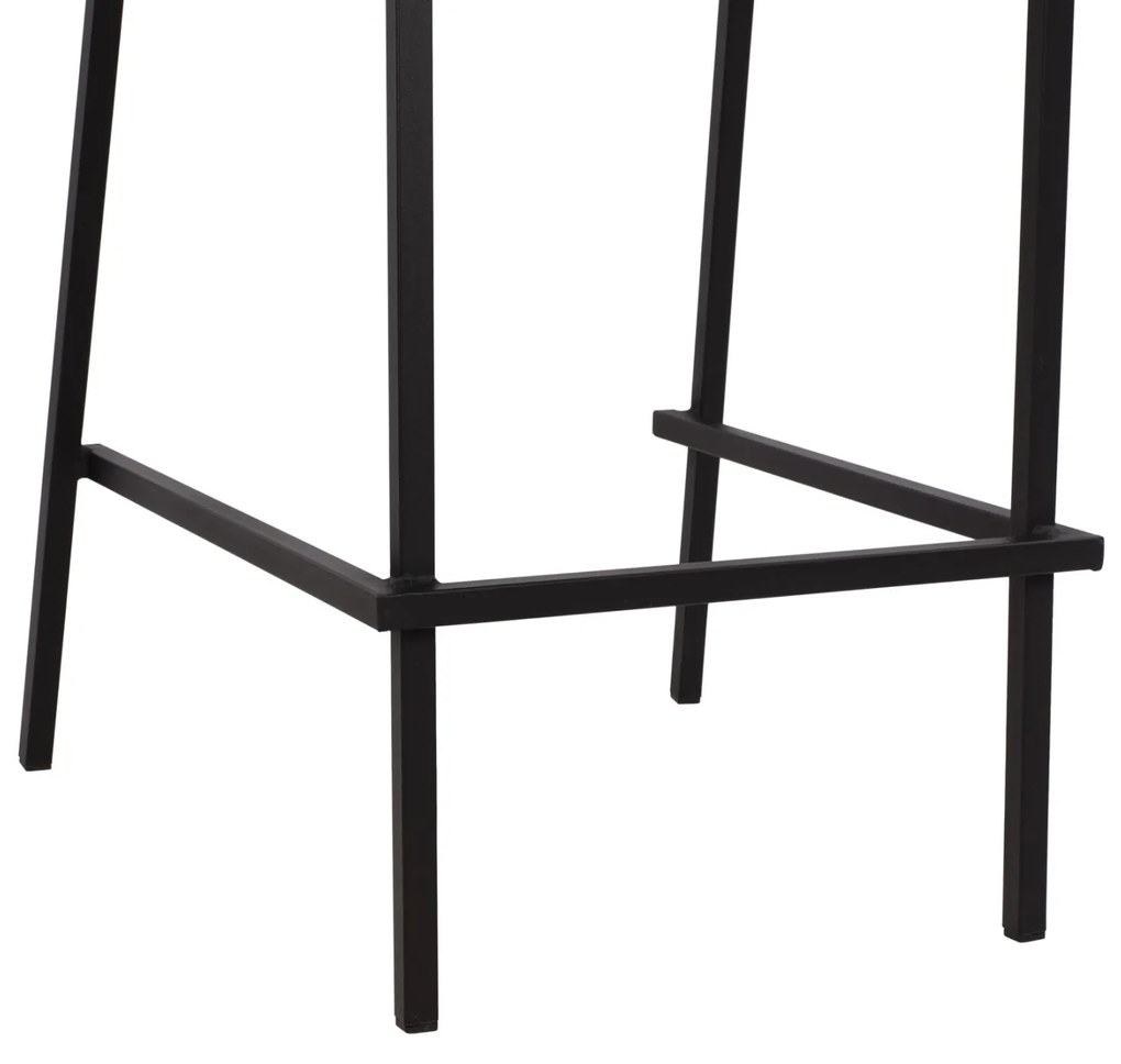 Σκαμπό Μπαρ OLYMPIAS C5528.01 Μαύρο Μεταλλικό 47x58x111 εκ. 47x58x111 εκ.