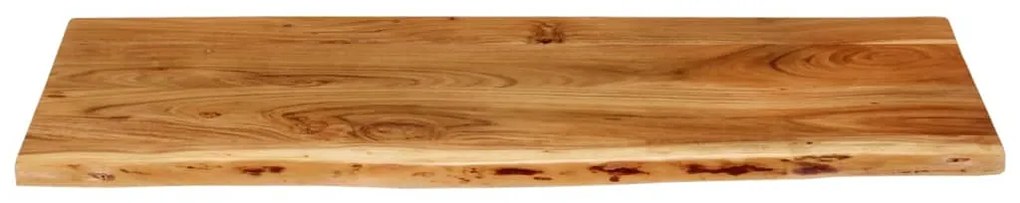 vidaXL Πάγκος Μπάνιου 114x52x2,5 εκ. από Μασίφ Ξύλο Ακακίας