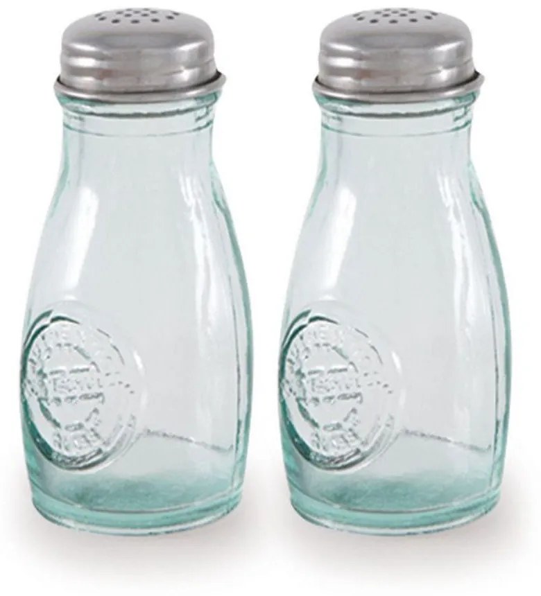 Αλατοπίπερο Authentic (Σετ 2τμχ) 100cc Natural Nef-Nef Glass