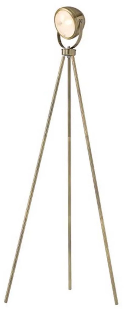 Φωτιστικό Δαπέδου ML306131FBR Bronze Metal, Glass