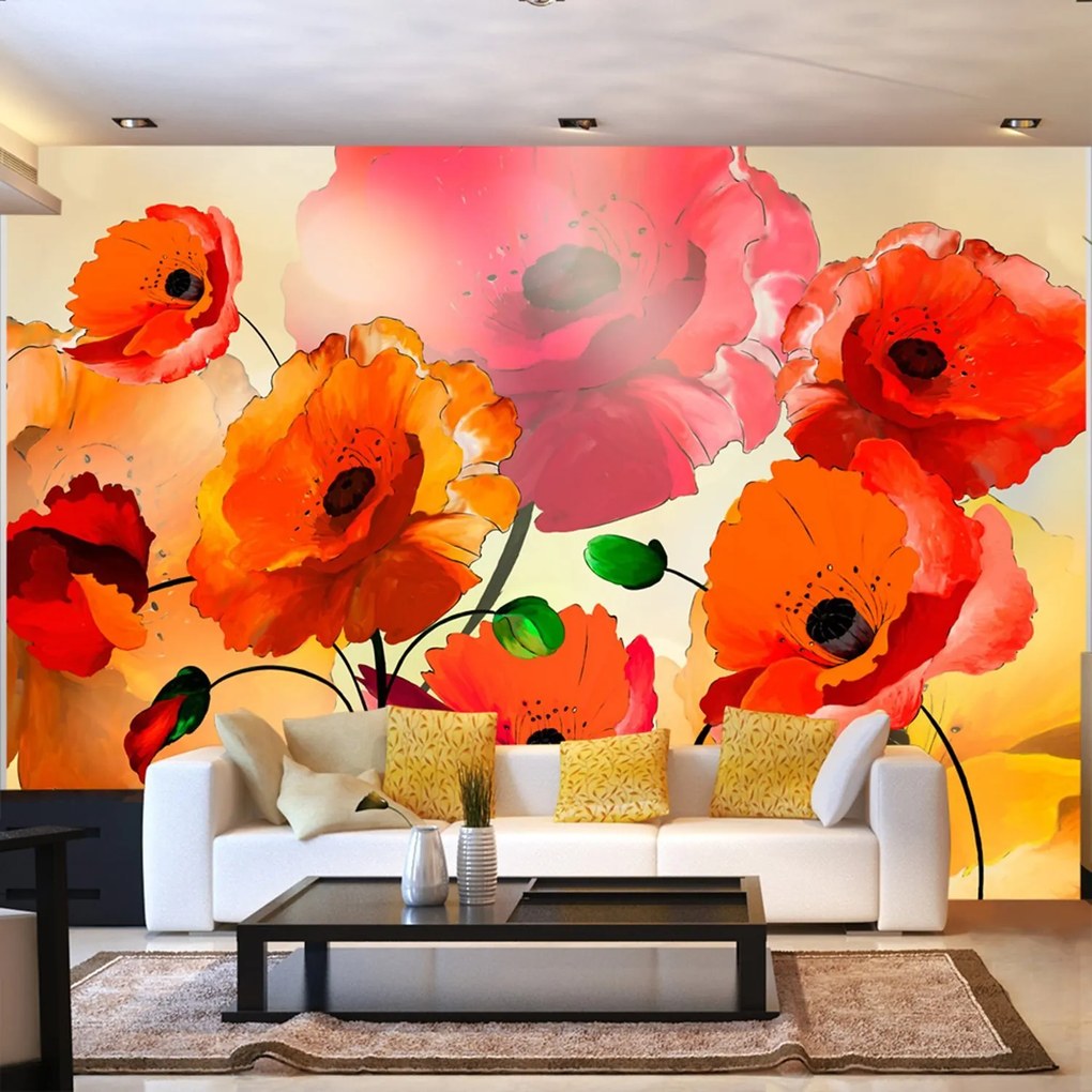 Φωτοταπετσαρία - Velvet Poppies 200x140