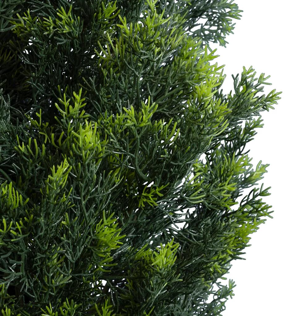 GloboStar® Artificial Garden CYPRESSUS LEYLANDII 20154 Τεχνητό Διακοσμητικό Φυτό Κυπαρίσσι Λέιλαντ Υ120cm