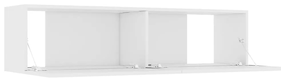 vidaXL Έπιπλο Τηλεόρασης Λευκό 120 x 30 x 30 εκ. από από Επεξ. Ξύλο