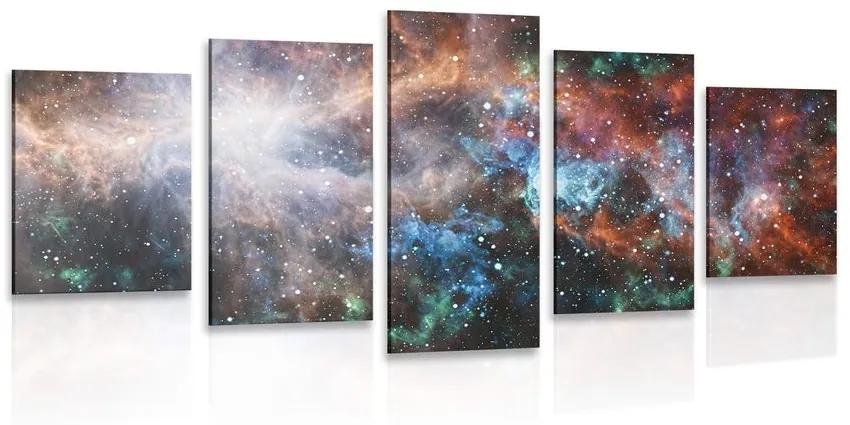 Εικόνα 5 μερών ατελείωτος γαλαξίας - 200x100