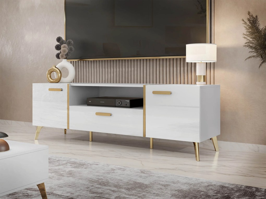 Έπιπλο τηλεόρασης Picru 2D1SZ-Leuko Gualistero