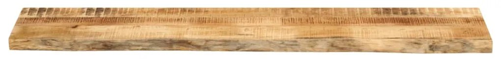 vidaXL Επιφάνεια Τραπεζιού 160x40x2,5 εκ. Live Edge Μασίφ Ξύλο Μάνγκο