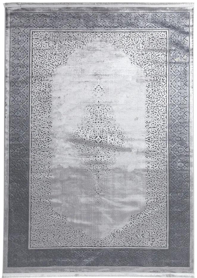 Χαλί Lotus Summer 2929 BLACK GREY Royal Carpet &#8211; 160×230 cm 160X230