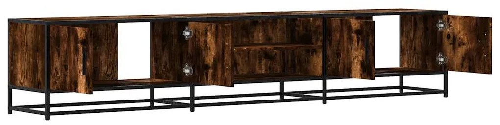 vidaXL Έπιπλο Τηλεόρασης Καπνιστή Δρυς 210x35x41 εκ. Επεξ. Ξύλο
