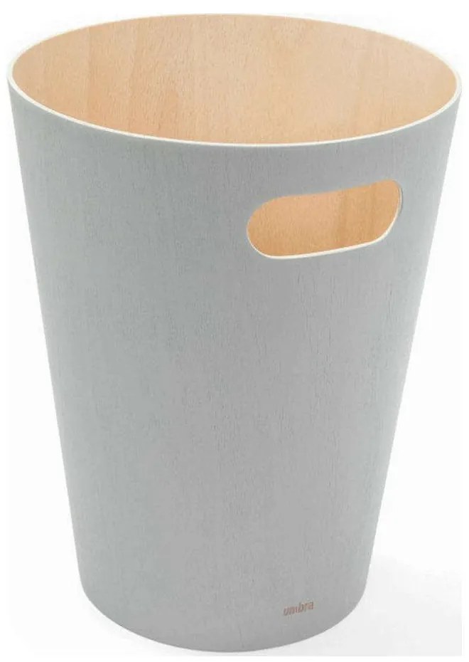 Κάδος Απορριμμάτων Ξύλινος Woodrow Can 2G 082780-918 Grey Umbra Wood