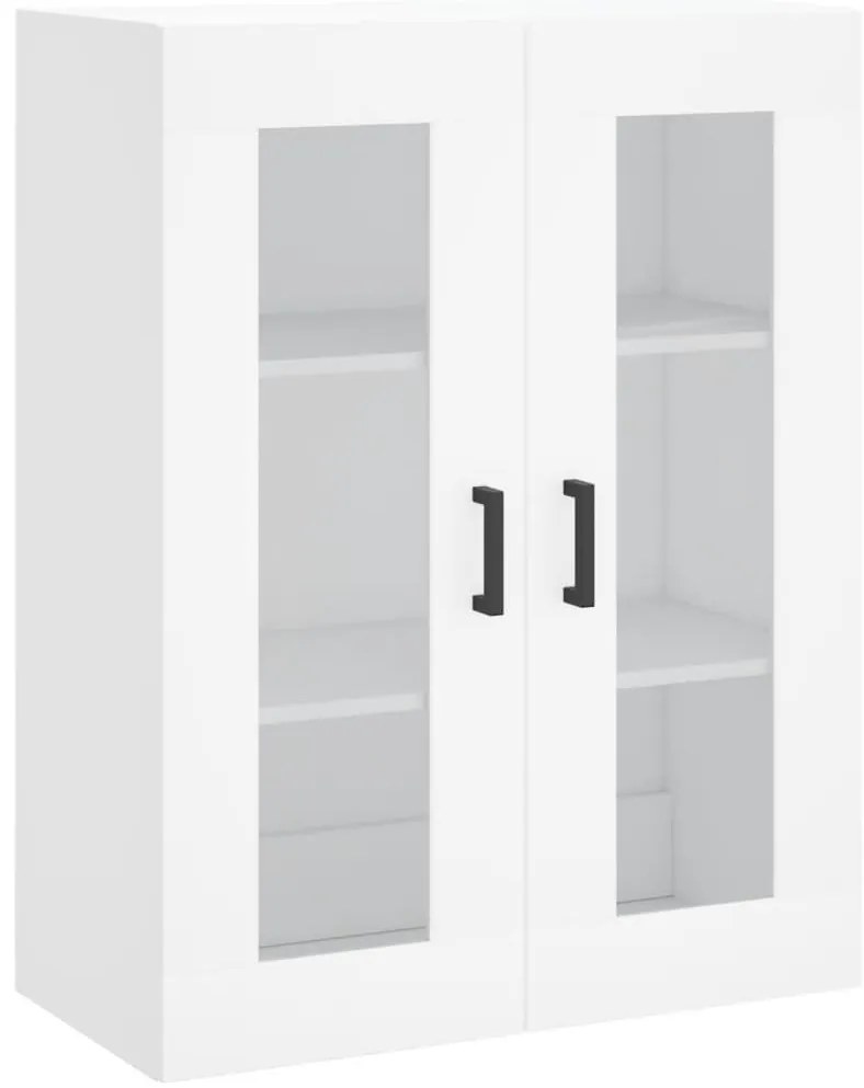 vidaXL Ντουλάπι Λευκό 69,5x34x180 εκ. από Επεξεργασμένο Ξύλο