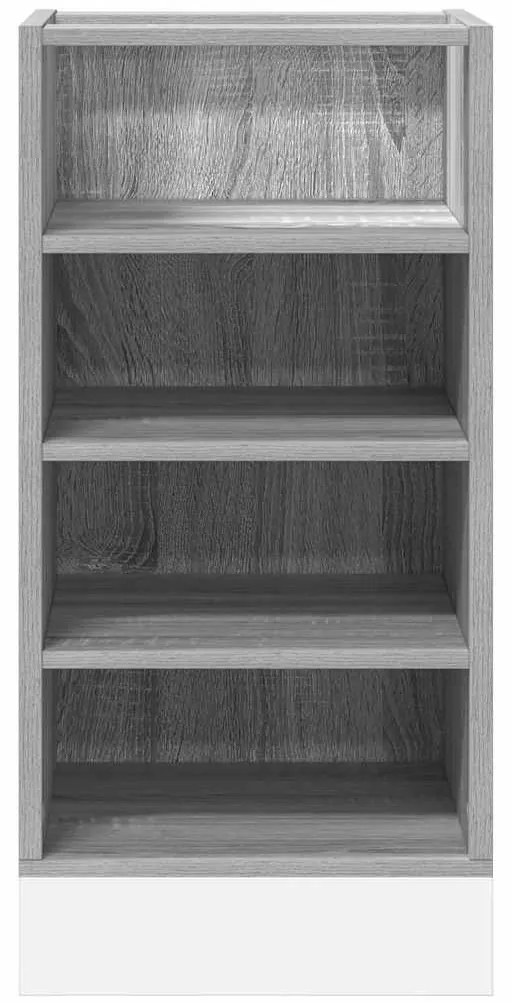 Κάτω ντουλάπι γκρι Sonoma 40x44,5x81,5 cm Κατασκευασμένο ξύλο - Γκρι