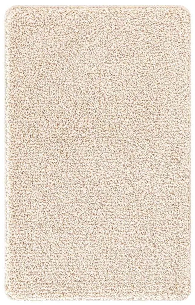 vidaXL Πατάκι μπάνιου Κρεμ 50 x 80 cm Πολυπροπυλένιο