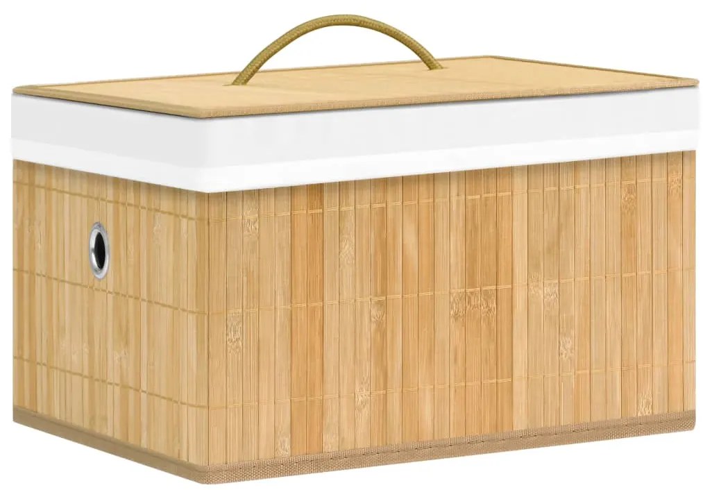 vidaXL Κουτιά Αποθήκευσης 4 τεμ. από Μπαμπού