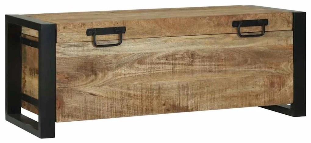 vidaXL Αποθηκευτικές Κάσες Καφέ 80 x 30 x 30 εκ Μασίφ ξύλο μάνγκο