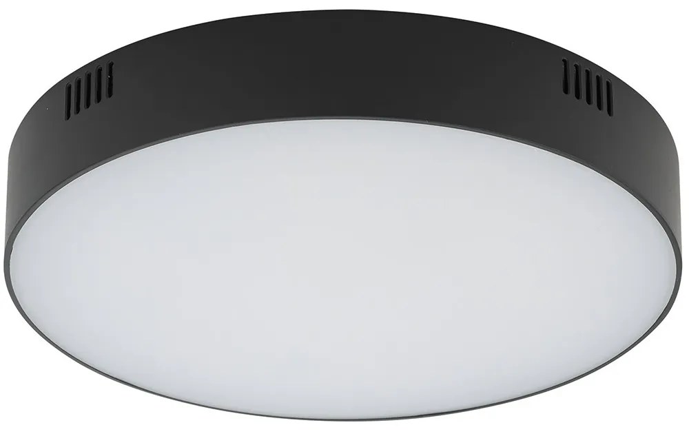 Φωτιστικό Οροφής - Πλαφονιέρα Lid Round 10408 21x4cm 35W 3000K 2700lm Led Black-White Nowodvorski