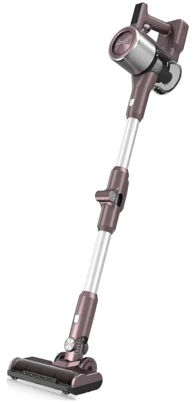 Προϊόν με ανοιχτή συσκευασία: Κάθετη ηλεκτρική σκούπα Eureka AK10 PRO, 450W, 29 kPa, 650 ml, 3 επίπεδα, 2500 mAh, Touch LED panel, HEPA, Μωβ