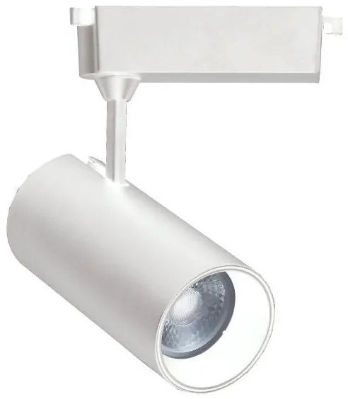 ΣΠΟΤ ΡΑΓΑΣ LED 2 ΓΡΑΜΜΩΝ 30W 3000K Φ80Χ160 ΛΕΥΚΟ PLUS Eurolamp 145-59056