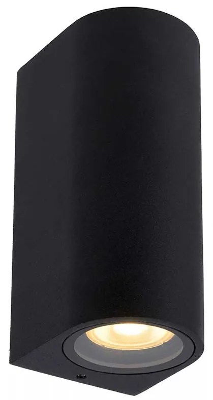 Φωτιστικό Επίτοιχο Lucide 69801-02-30 ZARO Μαύρο Ματ (Black Mat)