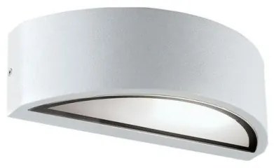 Απλίκα τοίχου εξωτερική RHODES αλουμινίου Viokef-4100701-Λευκό 4100701