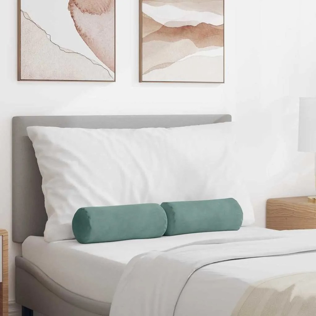 Μαξιλάρια Στήριγμα 2 pcs Θαλασσί Ø 15 x 40 εκ