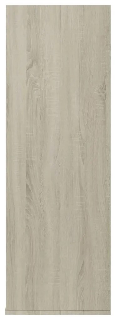 vidaXL Παπουτσοθήκη Sonoma Δρυς 54x34x100,5 εκ. από Επεξεργασμένο Ξύλο