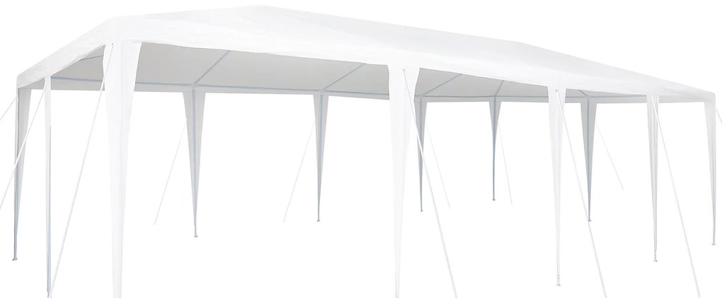 vidaXL Σκηνή Πάρτυ Λευκό 800 x 400 x 266 εκ Πολυεστέρας, Χάλυβας