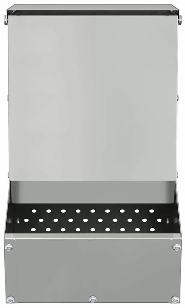 vidaXL Ταΐστρα Χαμστεριών Ασημί 17,5 x 26 x 28,5 εκ