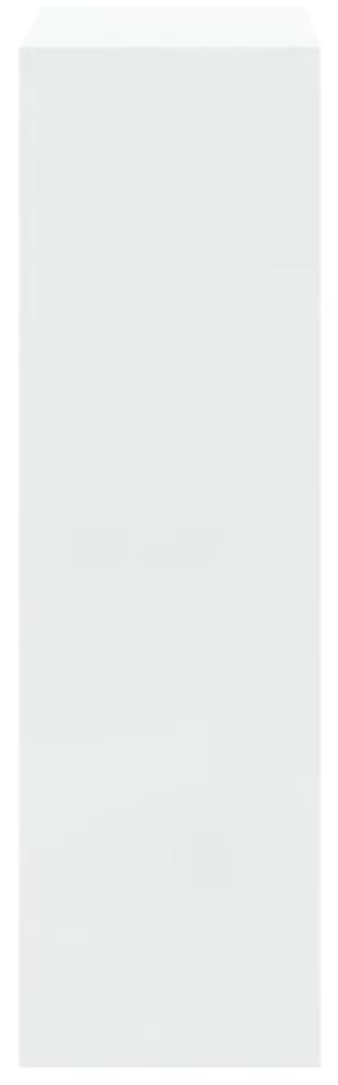 vidaXL Παπουτσοθήκη Γυαλιστερό Λευκό 63x24x81 εκ. Επεξεργασμένο Ξύλο