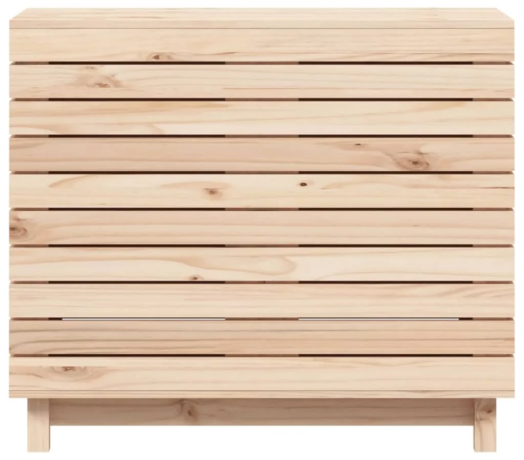 vidaXL Καλάθι Ρούχων 88,5 x 44 x 76 εκ. από Μασίφ Ξύλο Πεύκου