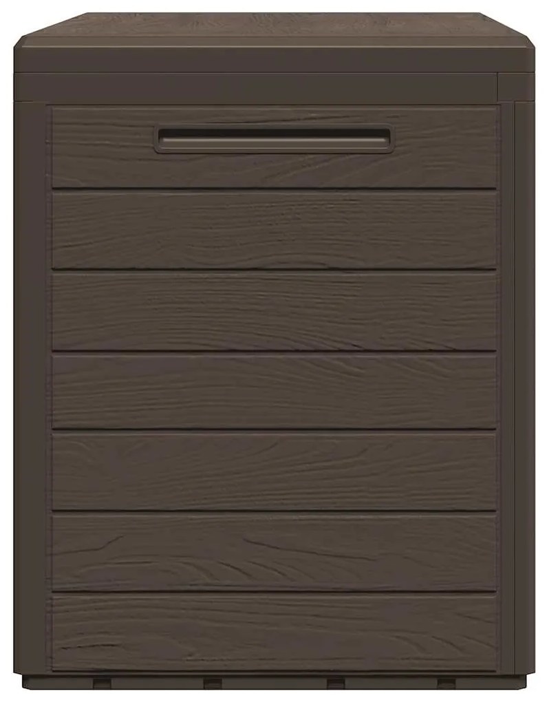 vidaXL Μπαούλο Αποθήκευσης Κήπου Καφέ 78 x 44 x 55 εκ.