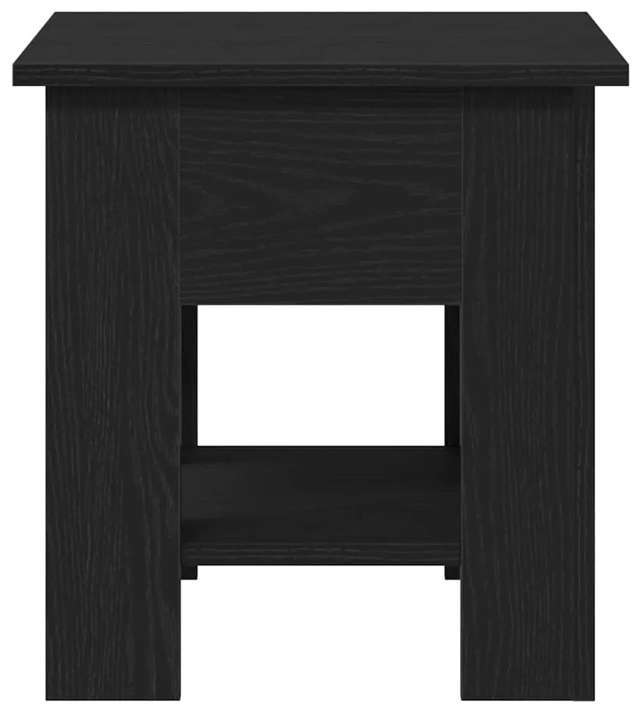 vidaXL Τραπεζάκι σαλονιού Μαύρη δρυς 40 x 40 x 42 cm
