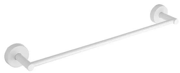 Πετσετοκρεμάστρα λευκή ματ UNO 1250 66 KARAG 50cm - Μέταλλο - 125066