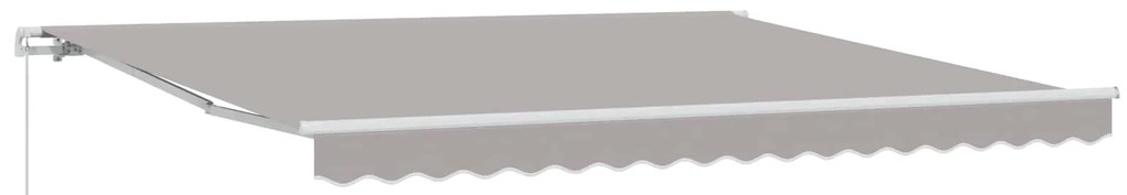 Σκηνίτσα Αναδιπλούμενη Ανοιχτό γκρι 400 x 300 εκ