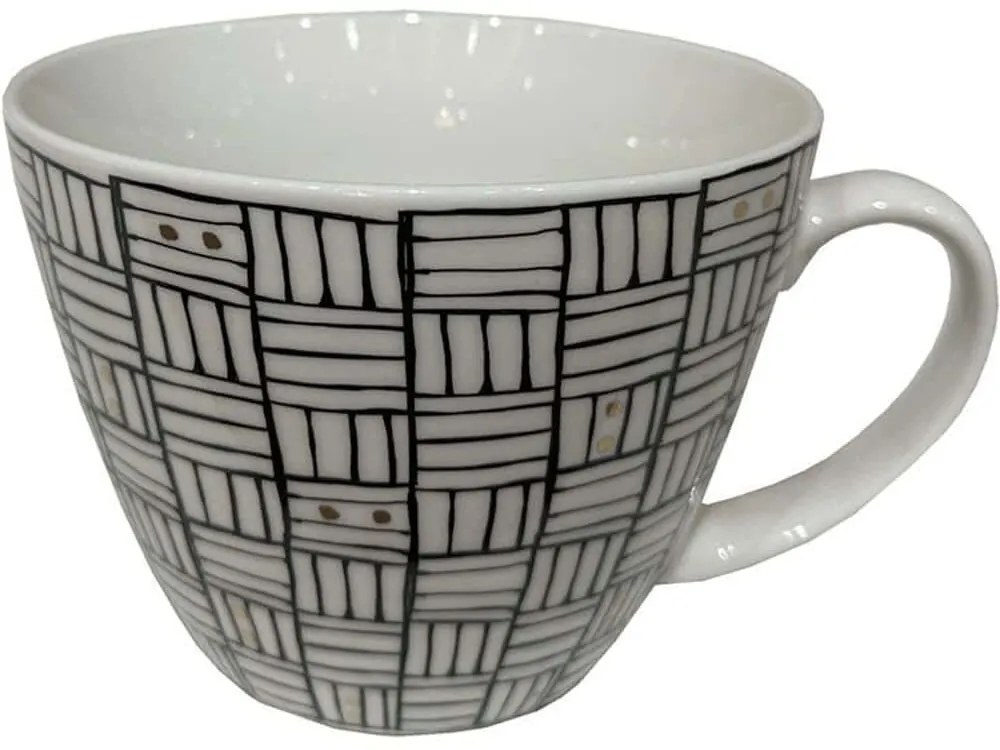 Κούπα Serax 028857 11x11x8cm White-Black Πορσελάνη