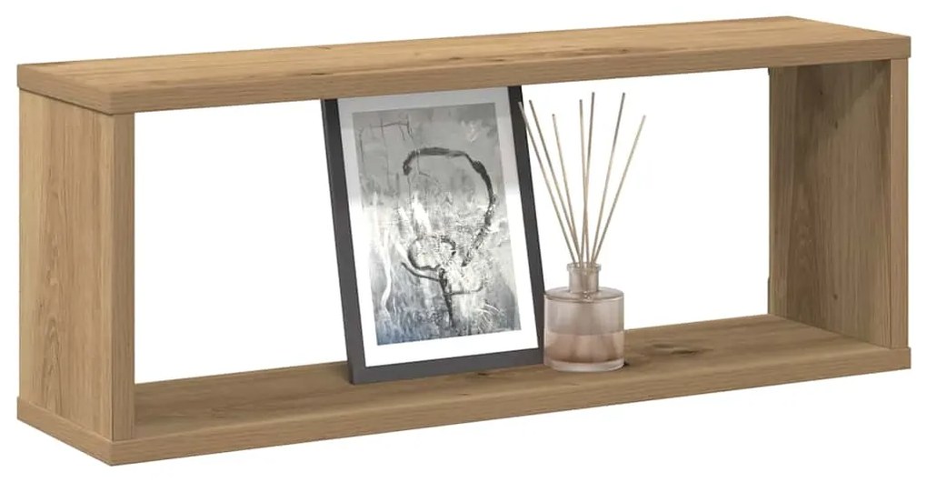 vidaXL Ράφια κύβων τοίχου 6 τεμάχια Artisan Oak Κατασκευασμένο ξύλο