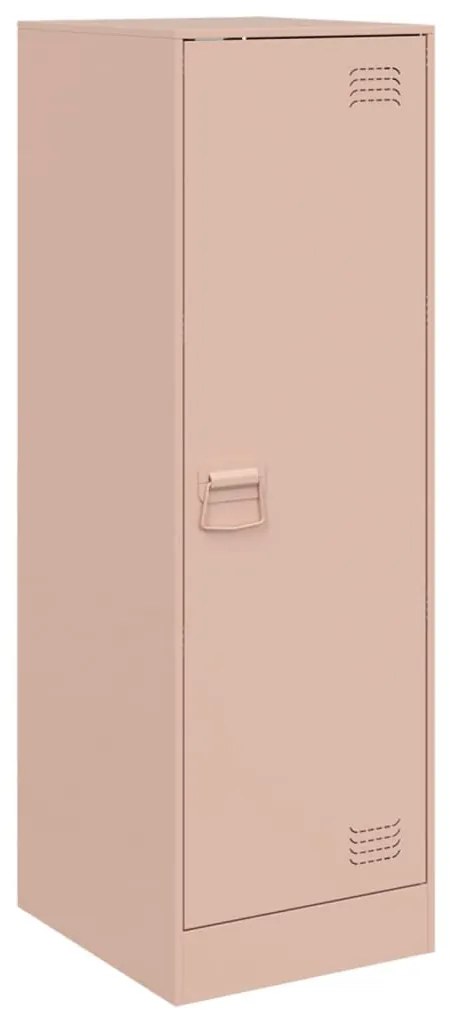 vidaXL Ντουλάπι Ροζ 34,5x39x107 εκ. από Ατσάλι