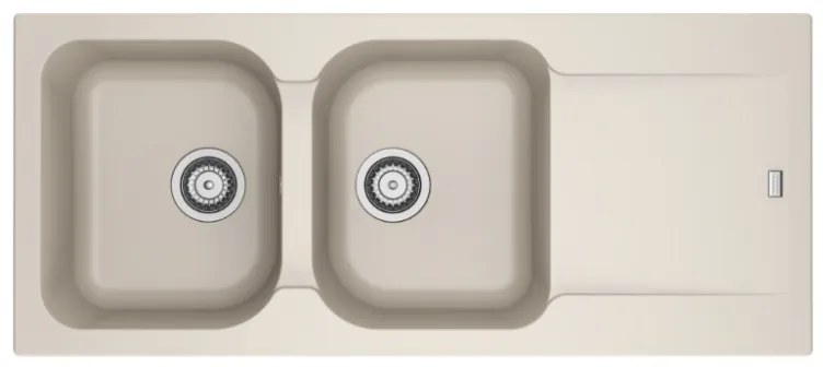 Franke Tectonite KID 621 Αντιστρεφόμενος Νεροχύτης Μπεζ 80cm