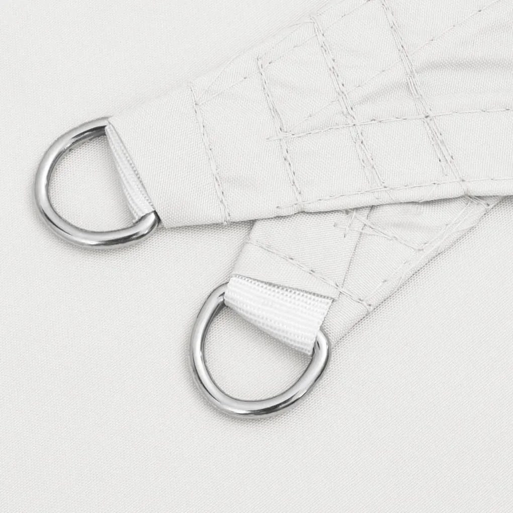 vidaXL Πανί Σκίασης Τρίγωνο Λευκό 3 x 3 x 4,24 μ. από Ύφασμα Oxford