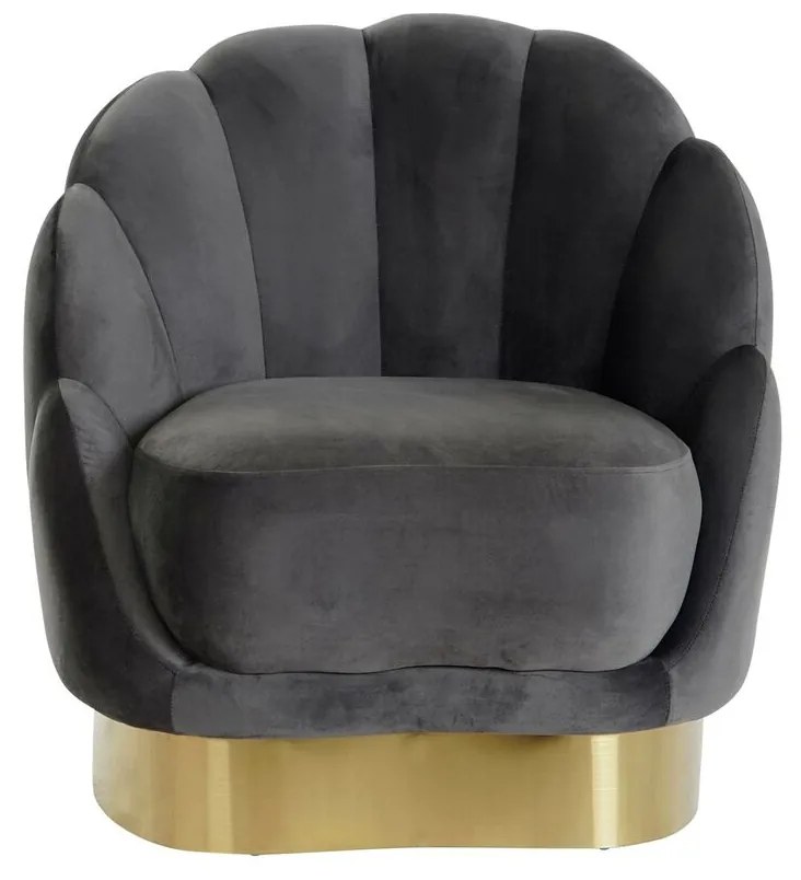 Κάθισμα DKD Home Decor 86 x 80 x 85 cm Γκρι Μέταλλο Λευκό Σκούρο γκρίζο