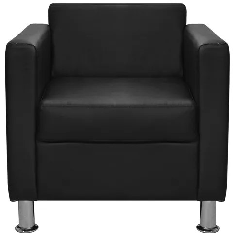 ΠΟΛΥΘΡΟΝΑ CUBO PU ΜΑΥΡΟ HM3035.02 70χ71χ73 εκ.