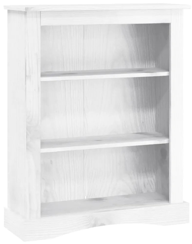 vidaXL Βιβλιοθήκη 30 Επ. Μεξικ. Στιλ Corona Λευκό 81x29x150 εκ.