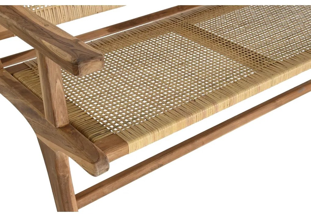 Παγκάκι DKD Home Decor Καφέ Φυσικό 120 x 76 x 68 cm