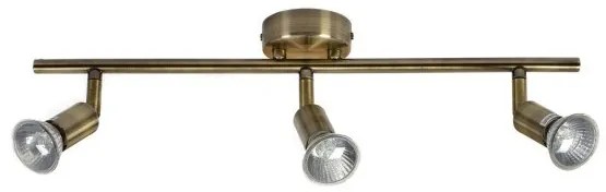 Σποτ Φωτιστικό Οροφής Μέταλλο SABA H16 Φ49 Homelighting-77-4449-Μπρονζέ 77-4449