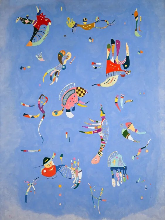 Αναπαραγωγή Sky Blue (1940), Wassily Kandinsky