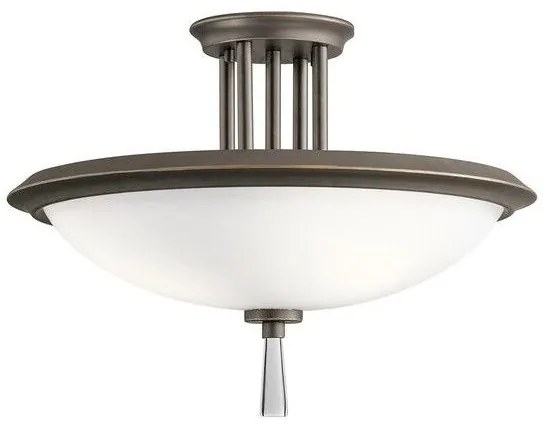 Πλαφονιέρα Φωτιστικό Οροφής 3xE27 Dreyfus Elstead Lighting KL-DREYFUS-SFOZ Μπρονζέ