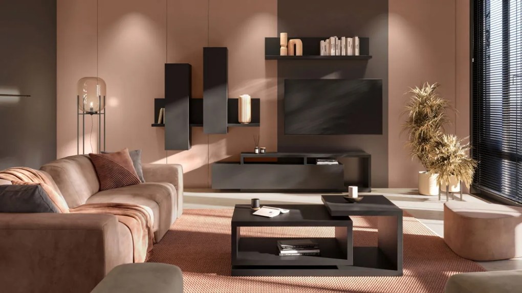 Τραπεζάκι σαλονιού Bron plus-Mauro-mat