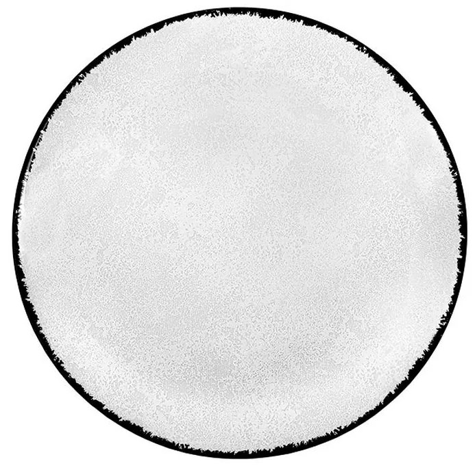 Πιάτο Ρηχό Φ27cm Moon Shade Λευκό - Oriana Ferelli®